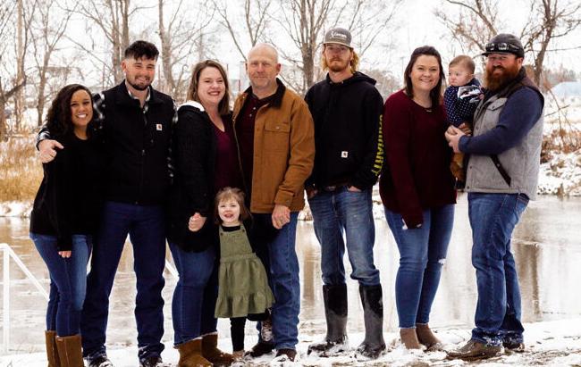 Randy and Lisa Tolles family